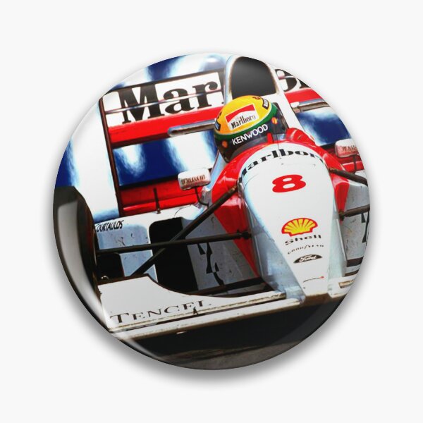Item preview, Ayrton Senna racing in the 1993 MP4-8 racecar designed and sold by Rodissimus1984.