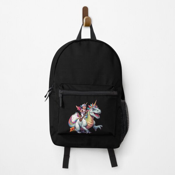 Item preview, boy Unicorn Riding Dinosaur, T-Rex Funny Unicorns Party Rainbow Squad Gifts for Kids Boys Girls designed and sold by teesBYAlioui.