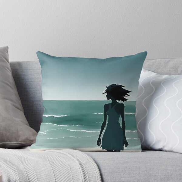 Item preview, Coastal Minimalist Style Beach Chic Calming Ocean Blues - AI Art 8 of 8 designed and sold by Beachy.