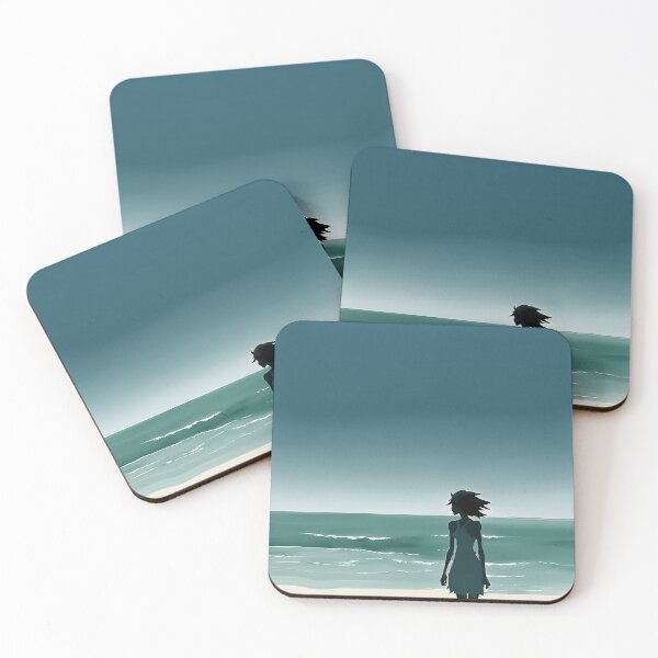 Item preview, Coastal Minimalist Style Beach Chic Calming Ocean Blues - AI Art 8 of 8 designed and sold by Beachy.