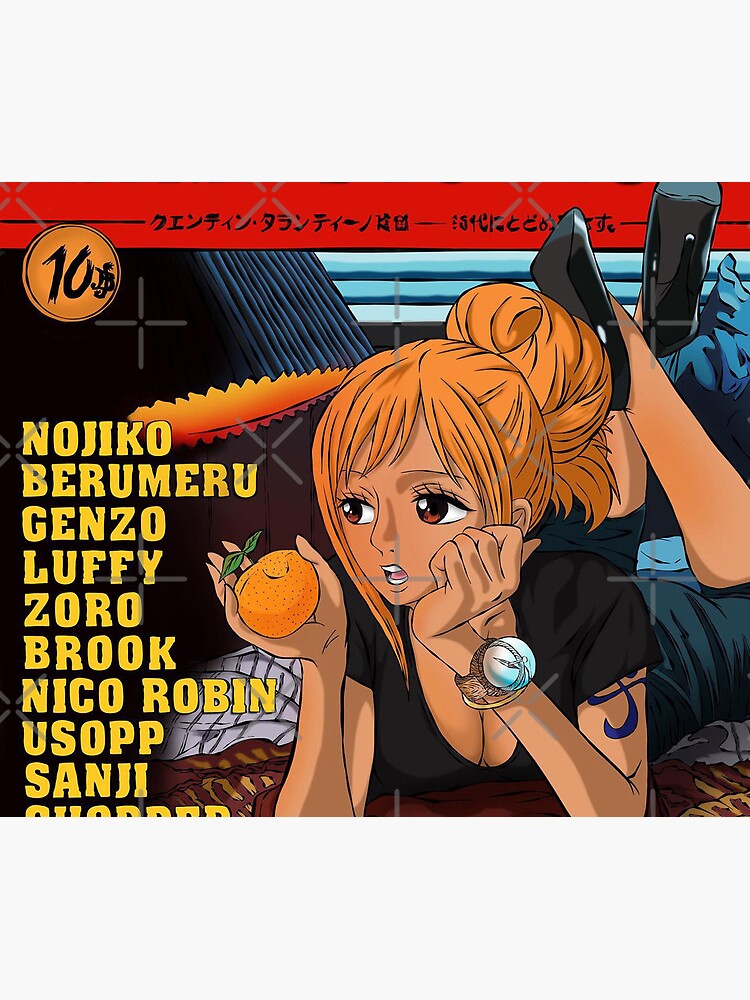 Nami one piece | Mouse Pad