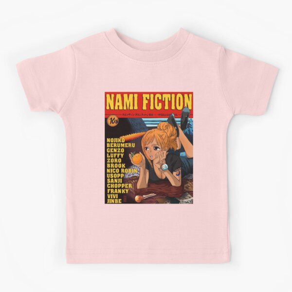 Unisex Child Anime One Piece Luffy Nami Zoro Boys T-Shirt Clothes