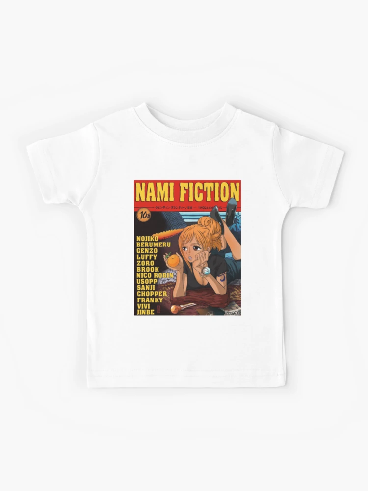 Unisex Child Anime One Piece Luffy Nami Zoro Boys T-Shirt Clothes