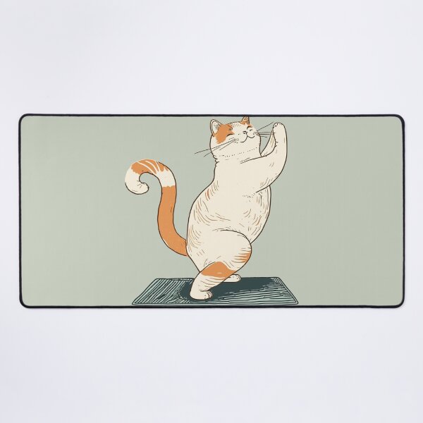 Item preview, Cat doing Yoga designed and sold by Amir Faysal.