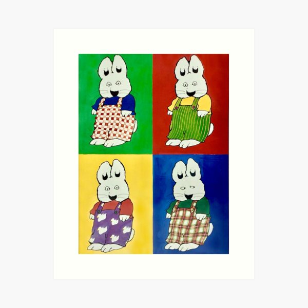 Item preview, Vintage Max Overalls Print designed and sold by Hanneliza.