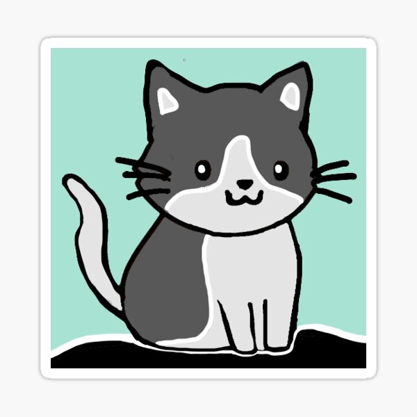 Artikel-Vorschau von graue Katze, designt und verkauft von butterfly_galaxies.