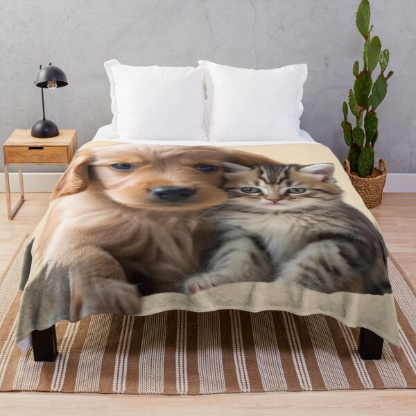 Artikelvorschau, Süßer Hund und Katze entworfen und verkauft von Myra365Art.