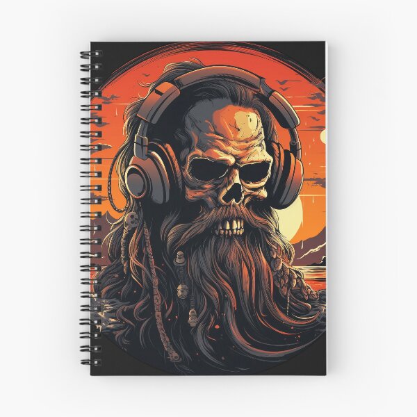 Item preview, Vintage Viking in a a beautiful sunset. designed and sold by Devilscrib Design.