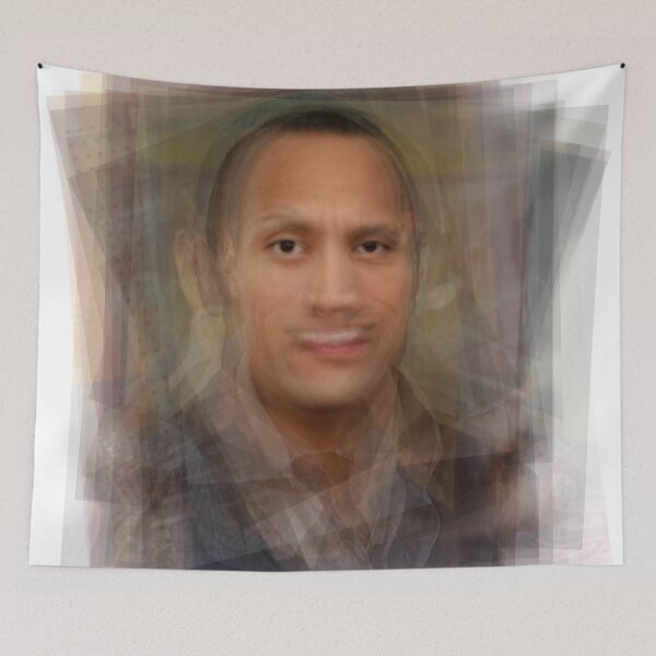Item preview, Dwayne the rock Johnson Portrait designed and sold by Steven Socha.