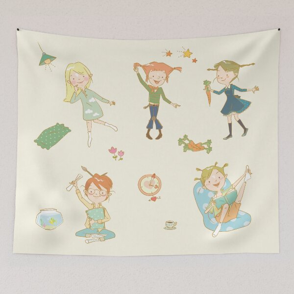 Item preview, Cheerful girls designed and sold by Pasteltone.