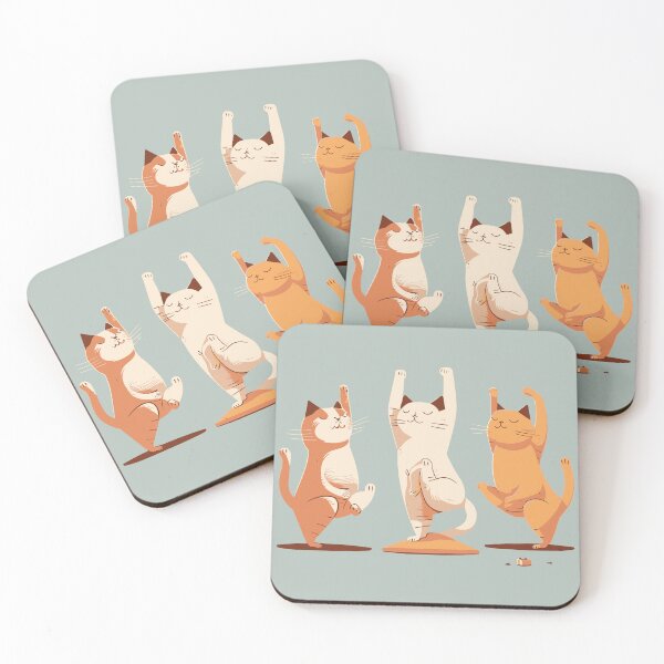 Item preview, Cats doing Yoga designed and sold by Amir Faysal.