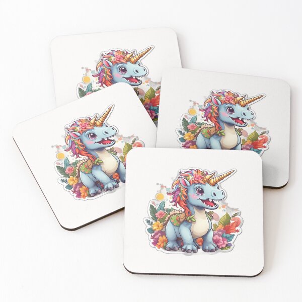 Item preview, Unicorn Dinosaur, T-Rex Funny Unicorns Party Rainbow Squad Gifts for Kids Boys Girls designed and sold by teesBYAlioui.
