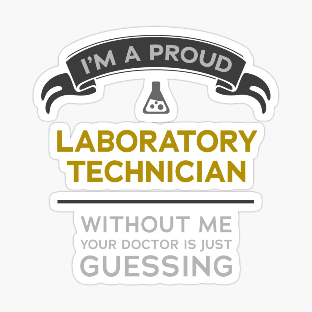 Proud Medical Laboratory Scientist Funny Lab Tech Poster By Asourceofjoy Redbubble