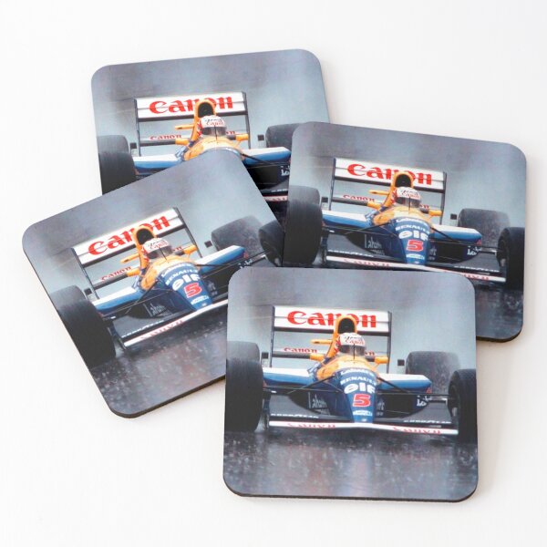 Item preview, Nigel Mansell en route to second place at the 1991 Adelaide Grand Prix designed and sold by Rodissimus1984.