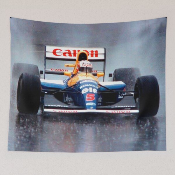 Item preview, Nigel Mansell en route to second place at the 1991 Adelaide Grand Prix designed and sold by Rodissimus1984.