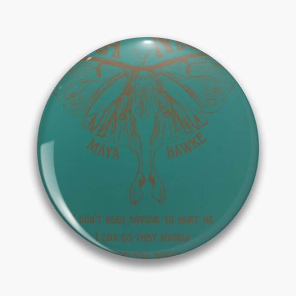 Item preview, MAYA HAWKE'S LUNA MOTH LYRICS ART   	 designed and sold by nuxgfixru23.