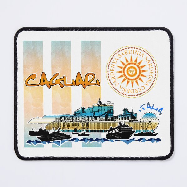 Item preview, Cagliari - Sardegna - Sardinia - Skyline designed and sold by miskaralise.