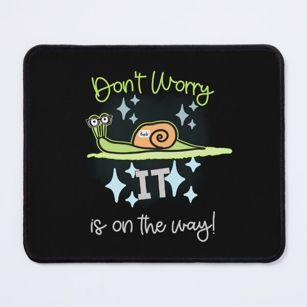 Item preview, Adorable Snail Tech Support Cartoon Snail With Glasses designed and sold by Renata illustrata.