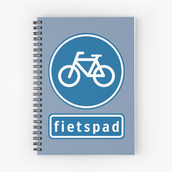 Item preview, Dutch Bicycle Cycle Path Netherlands Bike Track Route Street Sign designed and sold by Maljonic.