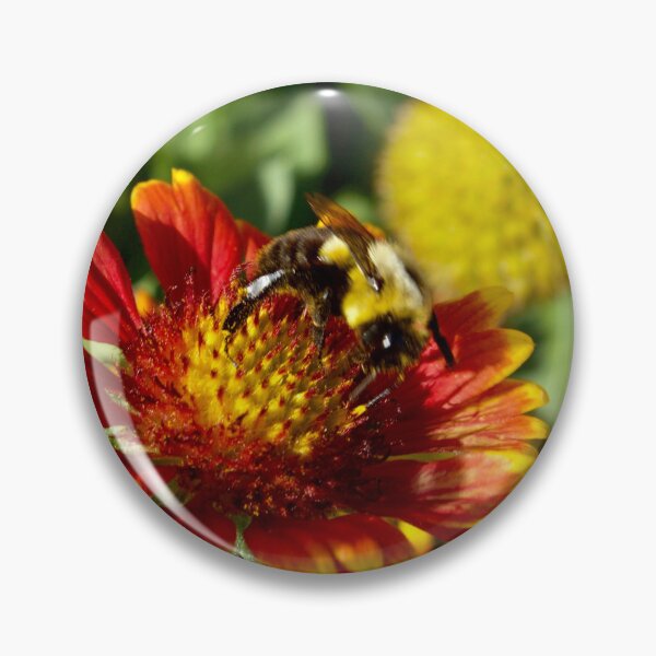 Item preview, Bee Friend and Orange Flowers designed and sold by DyrneSefa.