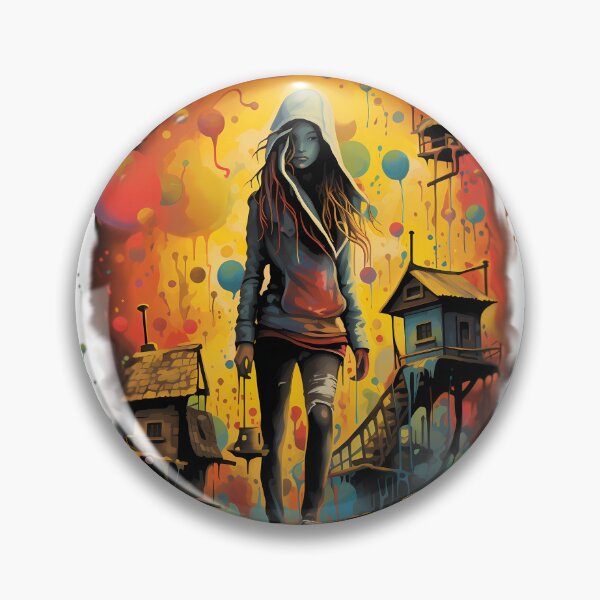 Item preview, Lost In A Splattered World designed and sold by elp-evergreen.