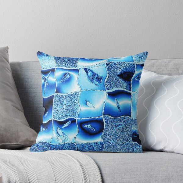Item preview, Elements of nature in metallic blue ice-cold color  designed and sold by JaroDesign2023.