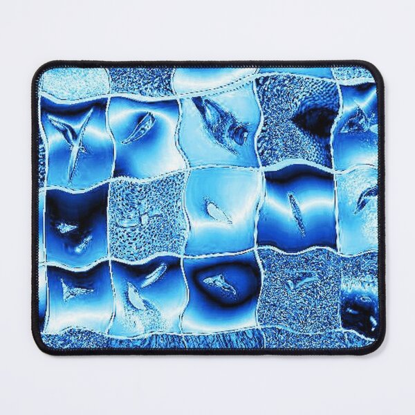 Item preview, Elements of nature in metallic blue ice-cold color  designed and sold by JaroDesign2023.
