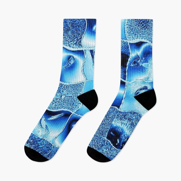 Item preview, Elements of nature in metallic blue ice-cold color  designed and sold by JaroDesign2023.