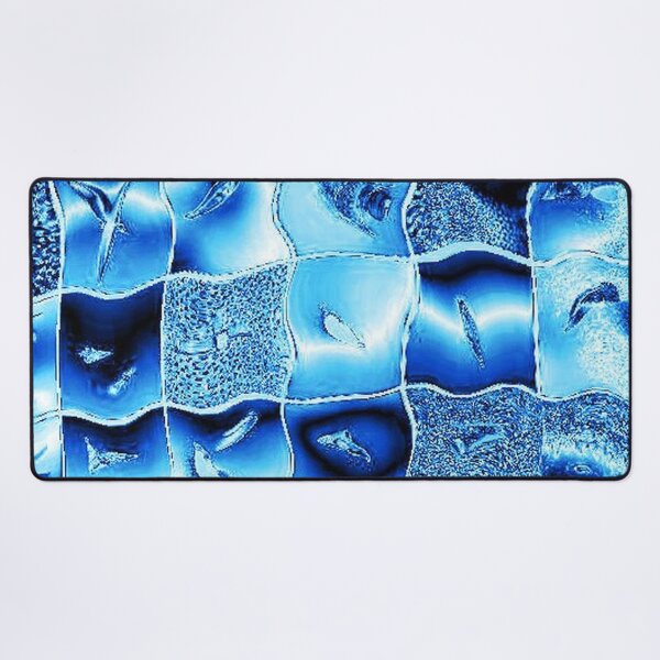 Item preview, Elements of nature in metallic blue ice-cold color  designed and sold by JaroDesign2023.