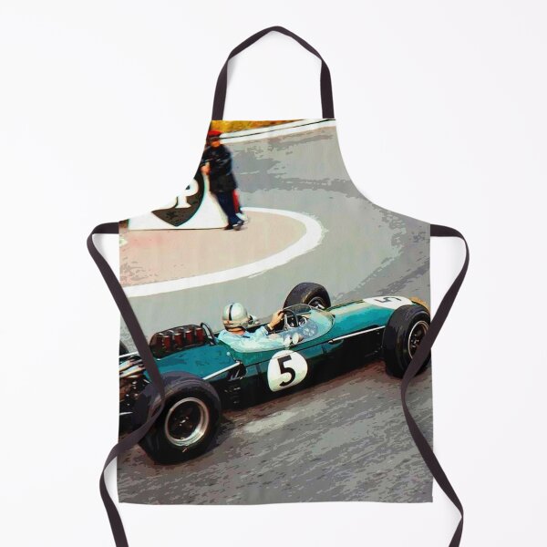 Item preview, Jack Brabham behind the wheel of his 1964 Brabham racecar designed and sold by Rodissimus1984.