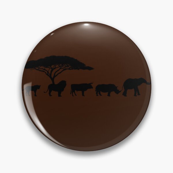 Item preview, Africa The Big Five Animals Design  Kids Toddler BIG 5   	 designed and sold by hukkaawkeds11.