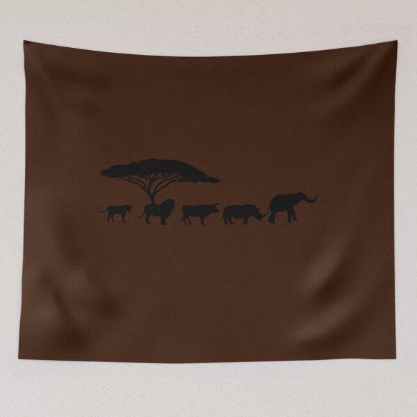 Item preview, Africa The Big Five Animals Design  Kids Toddler BIG 5   	 designed and sold by hukkaawkeds11.