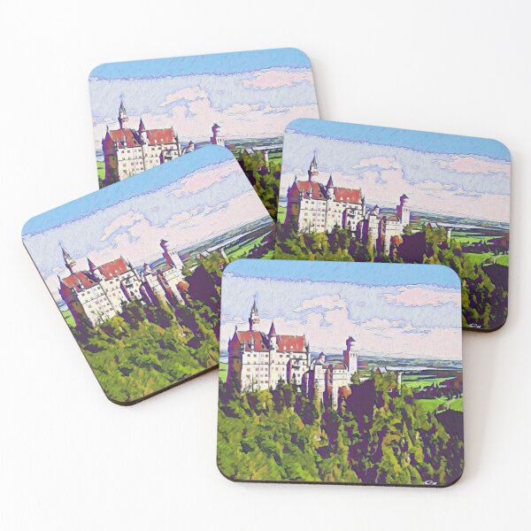 Item preview, SLEEPING BEAUTY CASTLE designed and sold by ArtbyRolleen.