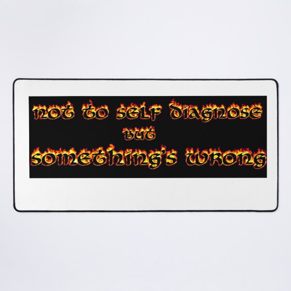 Item preview, Not To Self Diagnose But Bumper Sticker designed and sold by casserolestan.