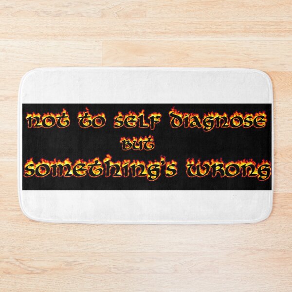Item preview, Not To Self Diagnose But Bumper Sticker designed and sold by casserolestan.
