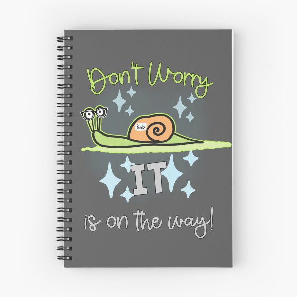 Item preview, Adorable Snail Tech Support Caracol de dibujos animados con gafas designed and sold by Renata illustrata.