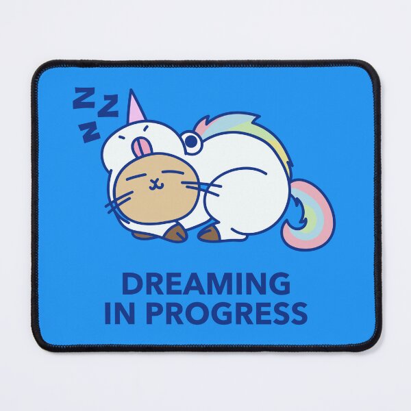 Item preview, Dreaming in Progress - Sleeping Cat Graphic Tee designed and sold by ARUN VASWANI.