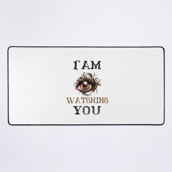 Item preview, I am watching you. I'm following you. Magical eyes with eyes that look at you, T-shirt design, blank for designer. designed and sold by Anastasiia Yurevych.