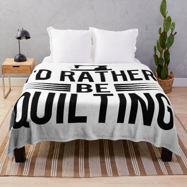Item preview, Expressing My Passion: I'd Rather Be Quilting T-Shirt designed and sold by Rebekkahsdesign.
