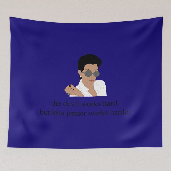 Item preview, the devil works hard	 designed and sold by yfmgmbofgie27.