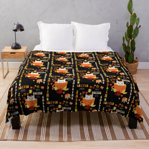 Item preview, Leaves Are Falling My Coffee Is Calling Autumn designed and sold by tamdevo1.