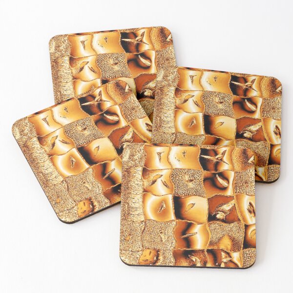 Item preview, Elements of nature in metallic gold color designed and sold by JaroDesign2023.