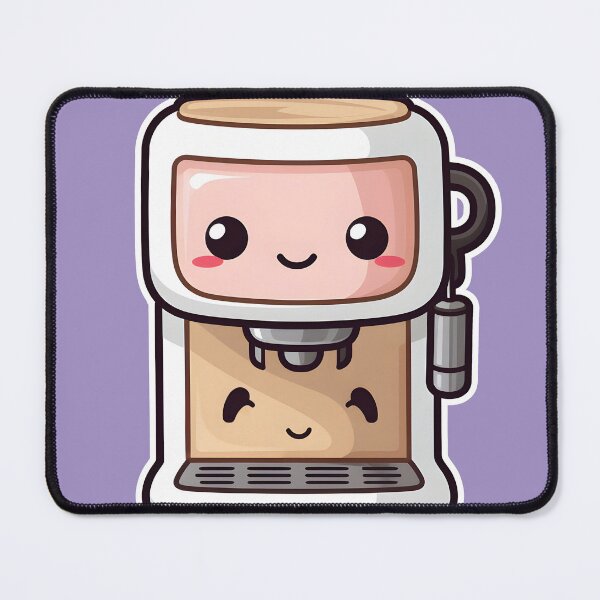 Item preview, Coffee Cuddles: Kawaii "Espresso Machine" designed and sold by HIKARI Creations.