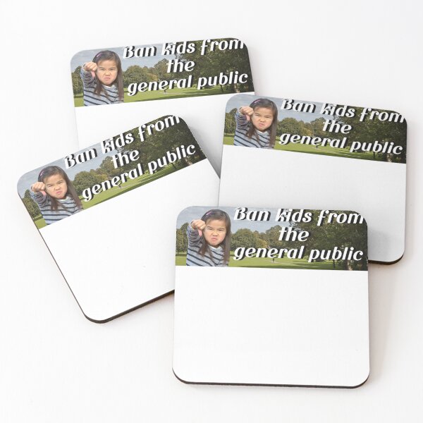 Item preview, Ban Kids From The General Public Bumper Sticker designed and sold by casserolestan.