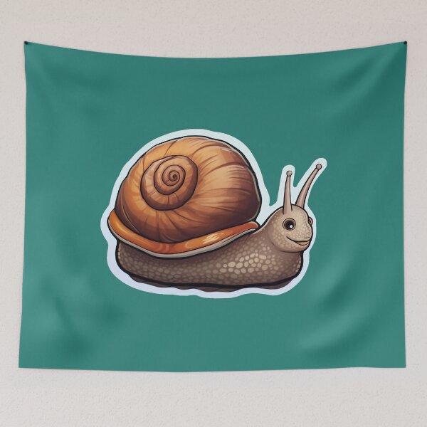 Item preview, Maybe not too fast but cute snail design   	 designed and sold by nuxgfixru23.