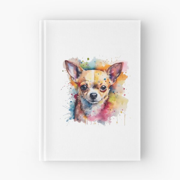Item preview, Chihuahua Bright Watercolor Painting  designed and sold by Bug & Brush.