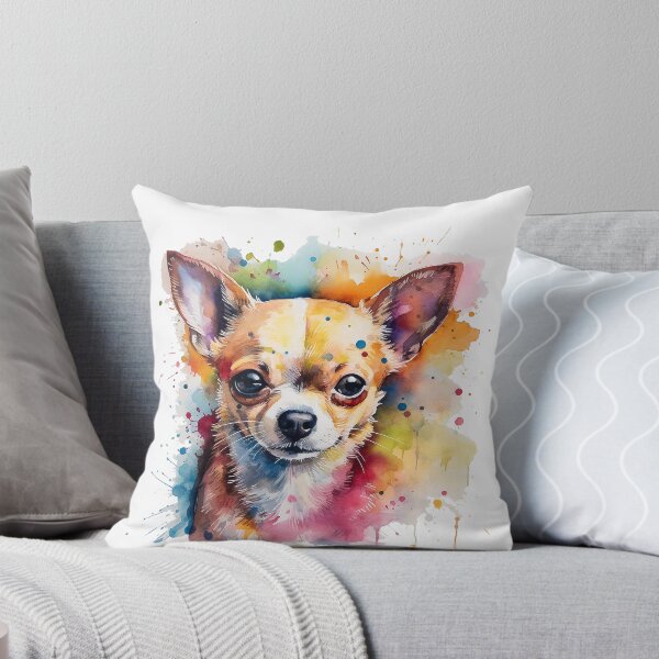 Item preview, Chihuahua Bright Watercolor Painting  designed and sold by Bug & Brush.
