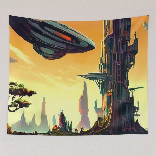 Item preview, Alien Ruins No. 1 designed and sold by MJNurmi.