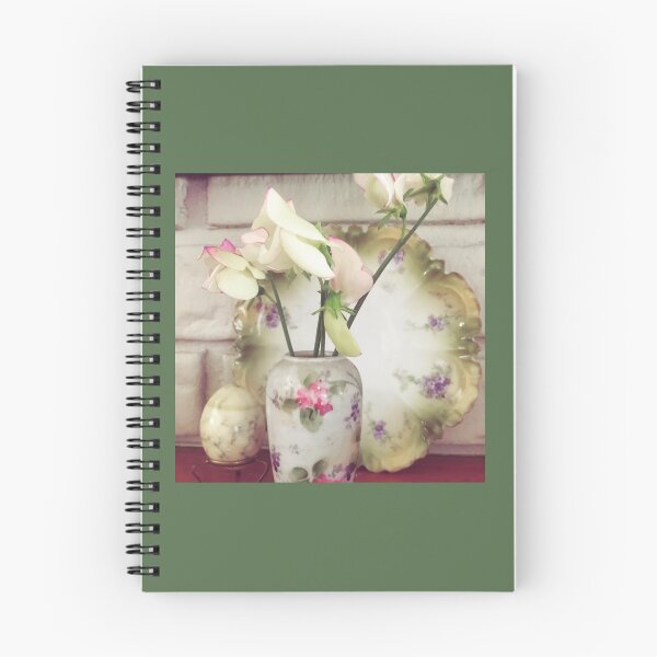 Item preview, Sweetpeas in old china designed and sold by OwlGroveRoses.