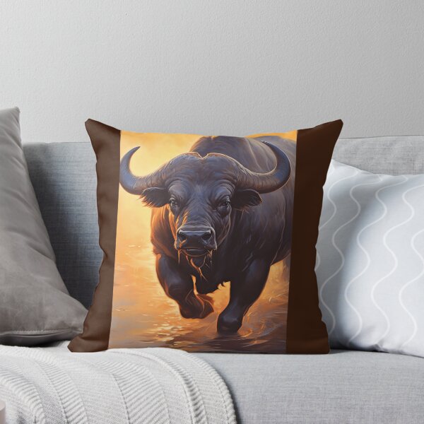 Item preview, African Buffalo Graphic  Dress   	 designed and sold by hukkaawkeds11.